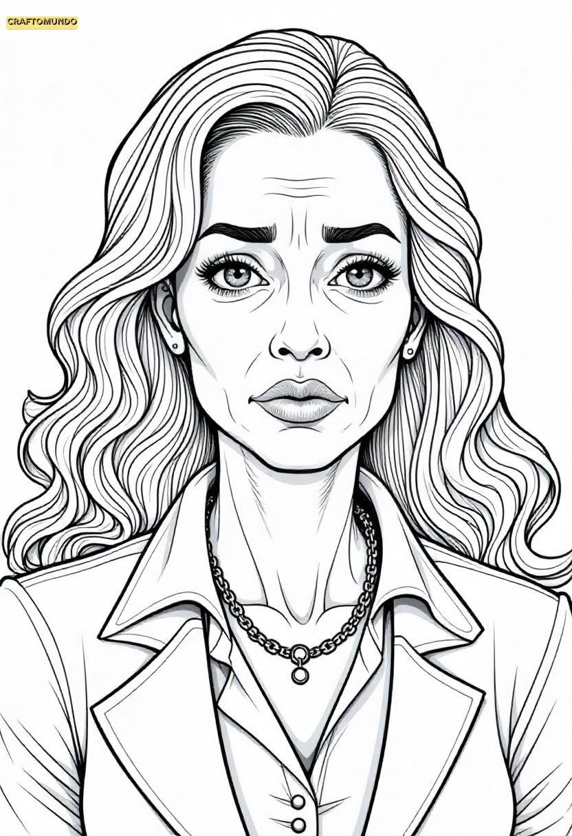 43 Coloring Pages Of Women and Girls
