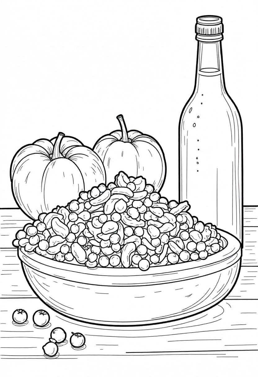 29 Food Coloring Pages