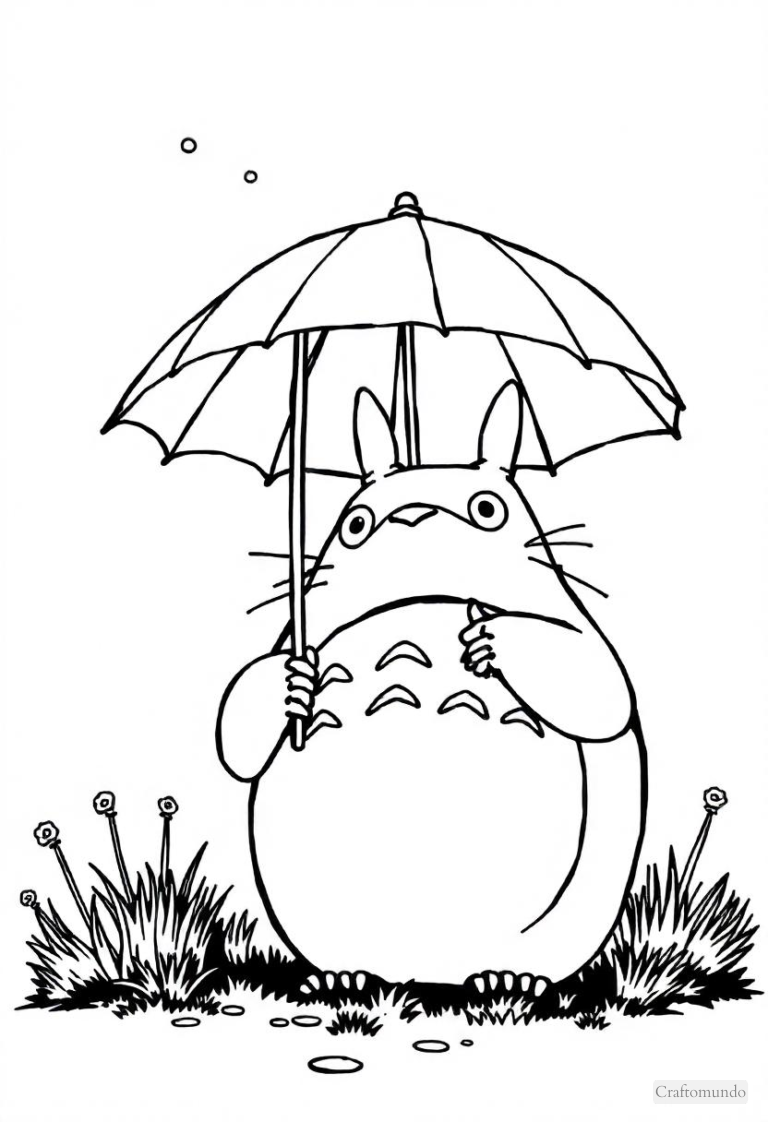 50 Anime Coloring Pages - CraftoMundo