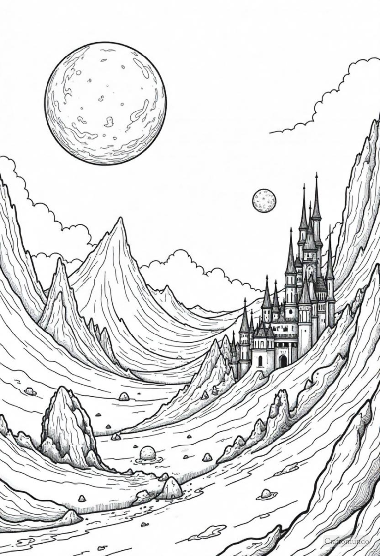 50 Cool Coloring Pages - CraftoMundo