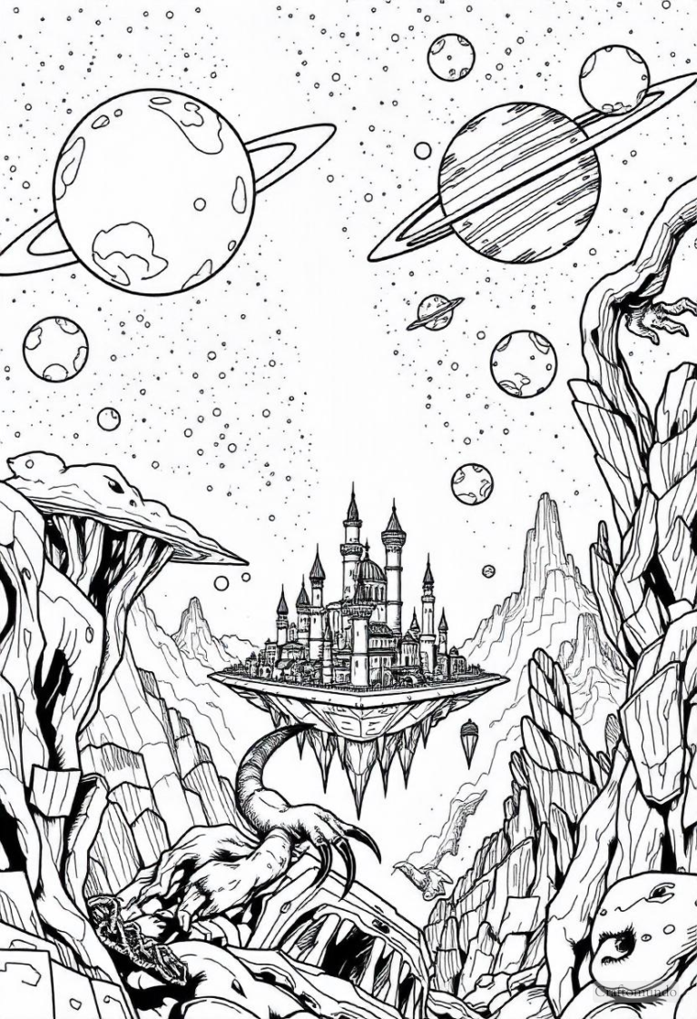 50 Cool Coloring Pages - CraftoMundo