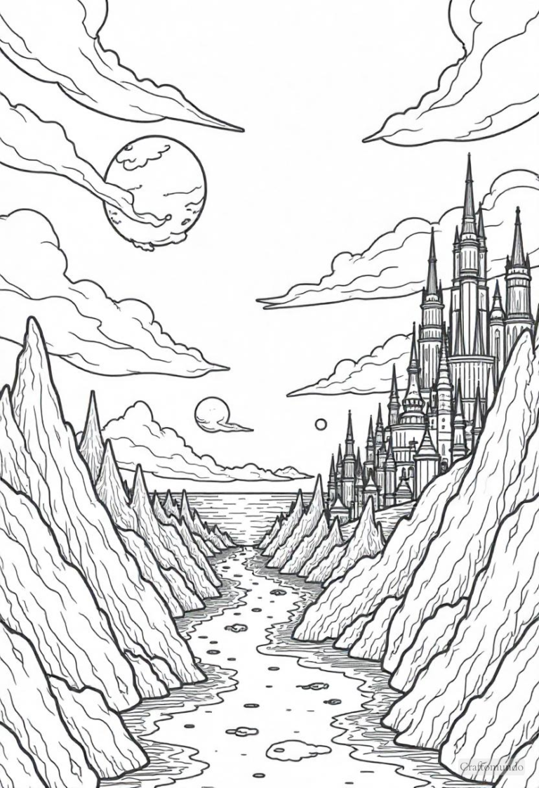 50 Cool Coloring Pages - CraftoMundo